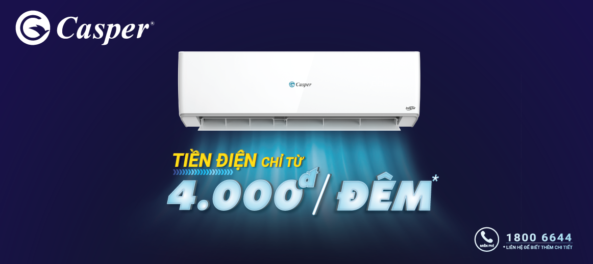 may_lanh_casper_tiet_kiem_dien_4000_mot_dem