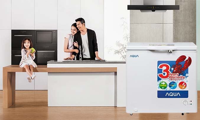 Tủ đông Aqua AQF-C310 làm lạnh nhanh