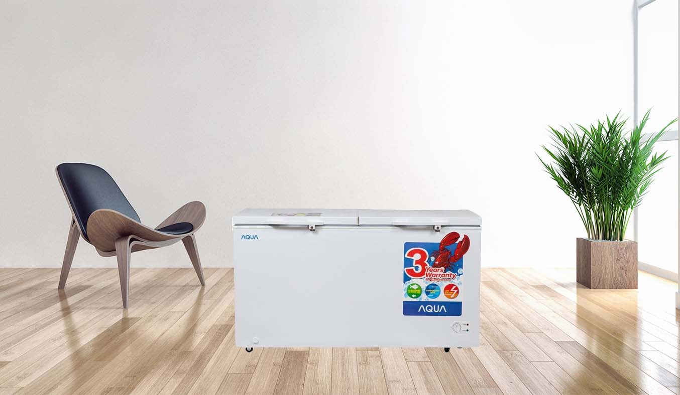 Tủ đông Aqua 2 ngăn AQF-R390 làm lạnh nhanh