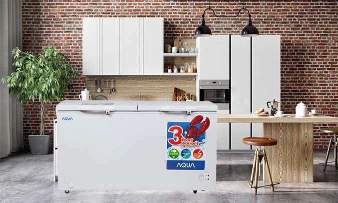 Tủ đông Aqua 2 ngăn AQF-R390 tiết kiệm điện