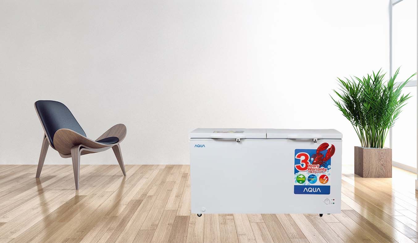 Tủ đông Aqua 2 ngăn AQF-R490 làm lạnh nhanh
