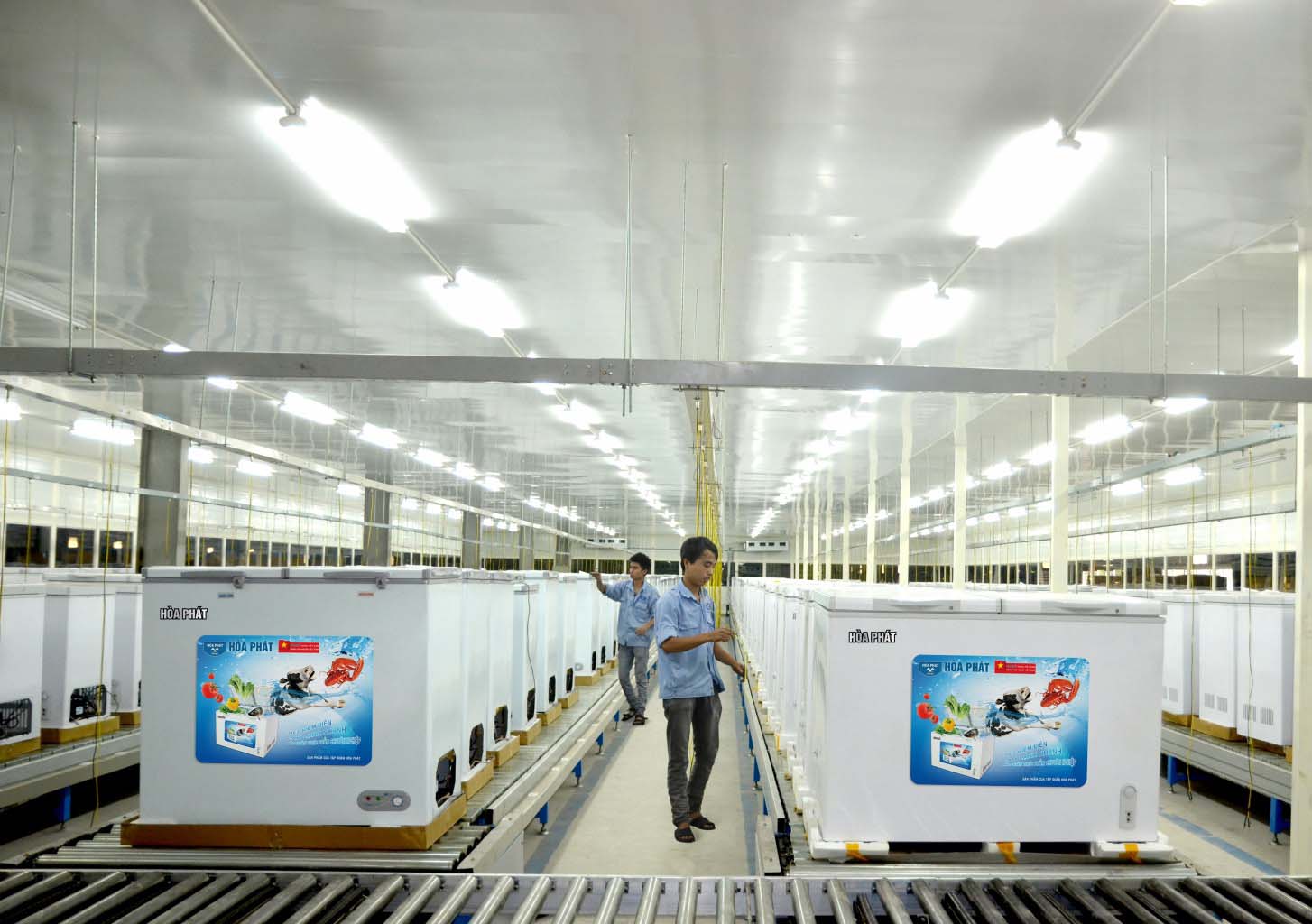Tủ đông đứng Hòa Phát 216 lít HCF-220S