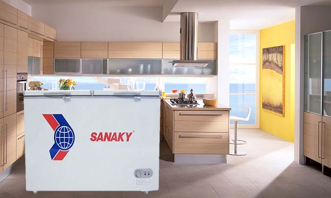 Tủ đông Sanaky VH-285A2 có nút xoay điều chỉnh