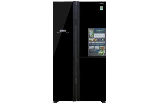 Hitachi Refrigerator Inverter 600 Liters 3 Doors R-FM800PGV2(GBK) Side by side