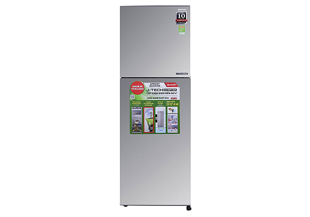 Tủ lạnh Sharp inverter 224 lít SJ-X251E-SL