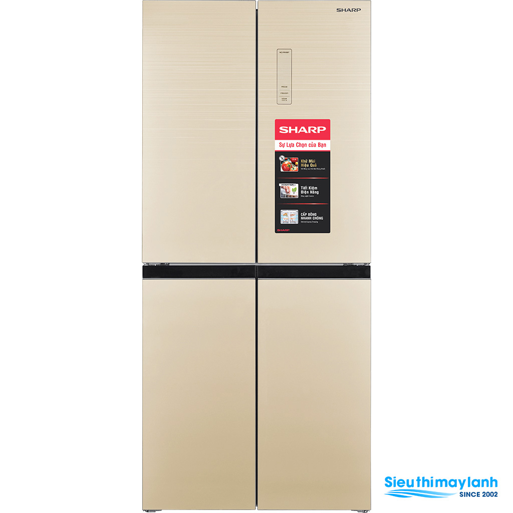 Tủ lạnh Sharp Inverter 362 lít 4 cửa SJ-FX420VG-CH Multi Door