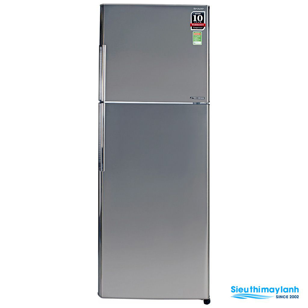 Tủ lạnh Sharp Inverter 315 lít 2 cửa SJ-X346E-SL ngăn đá trên