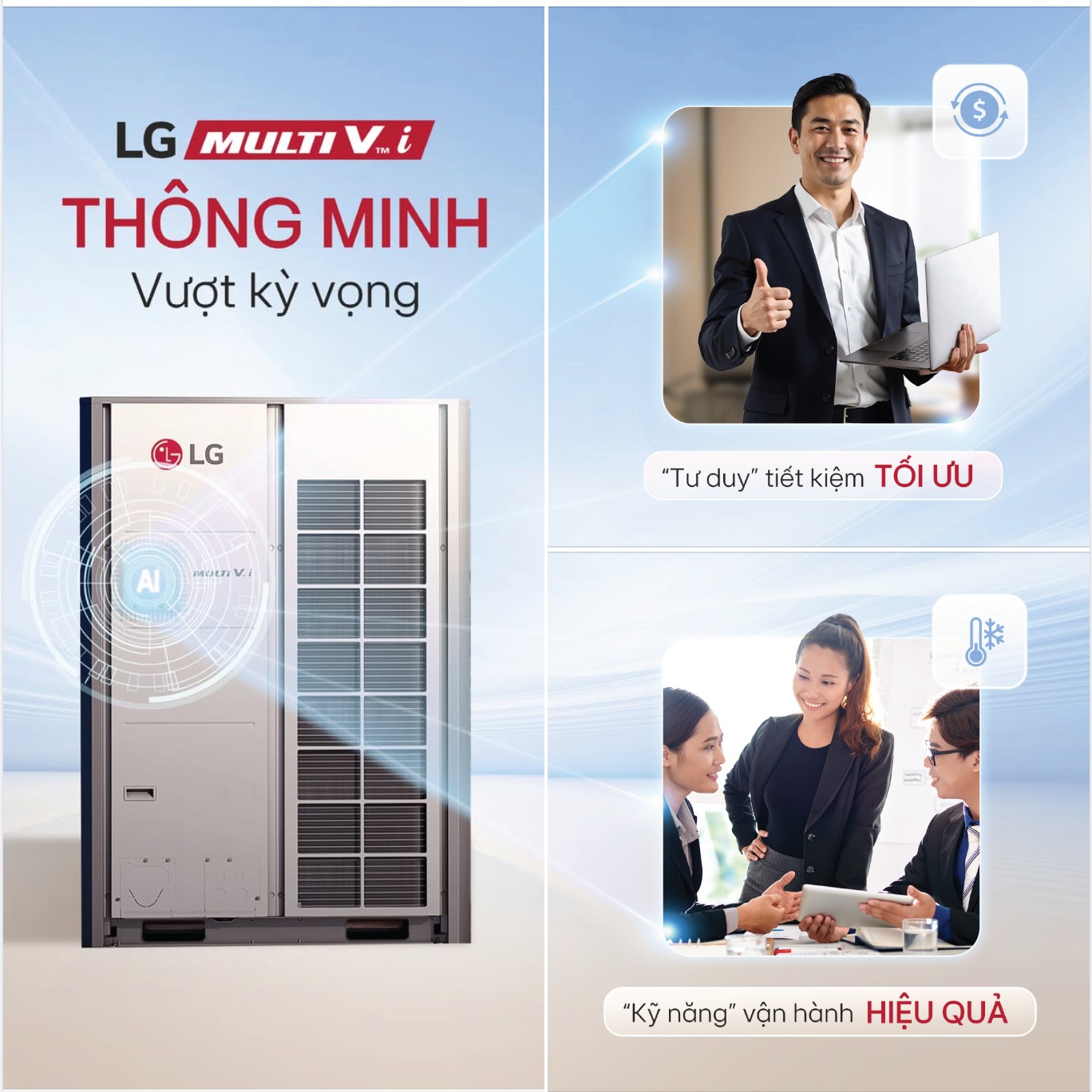 LG multi V i - thế hệ điều hòa thông minh với AI