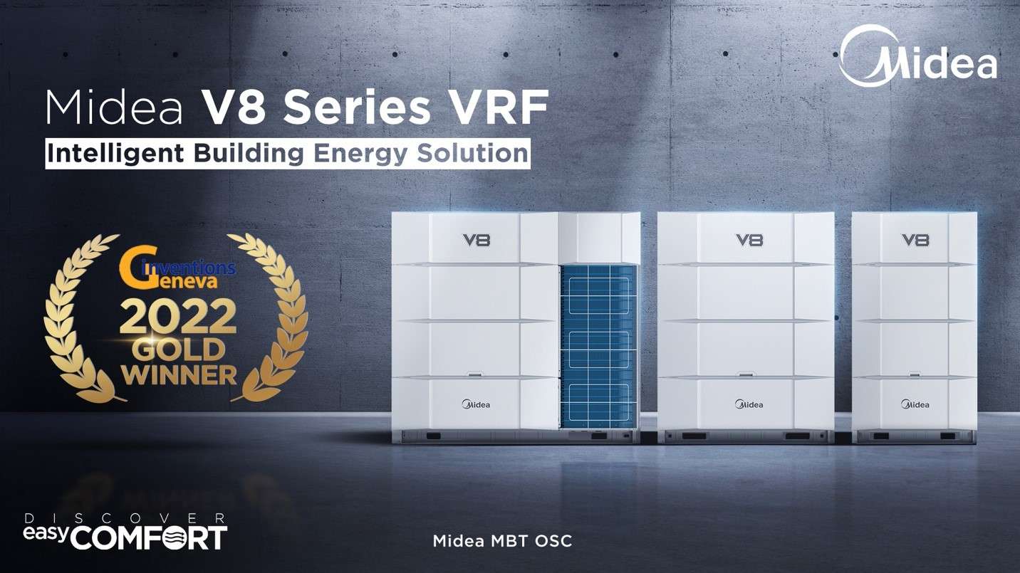Giải pháp điều hòa không khí trung tâm thông minh thế hệ mới nhất - Midea VRF V8