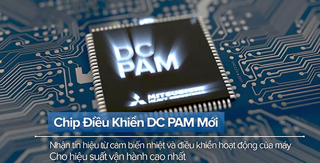 Công nghệ biến tần DC PAM INVERTER trên máy lạnh Mitsubishi Heavy
