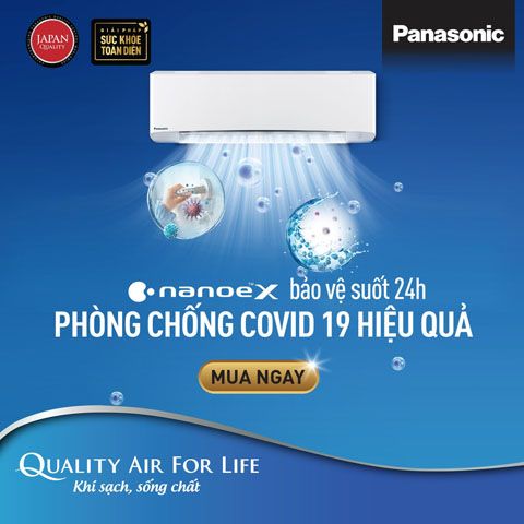 BIỆN PHÁP PHÒNG CHỐNG COVID-19 HIỆU QUẢ TỪ PANASONIC