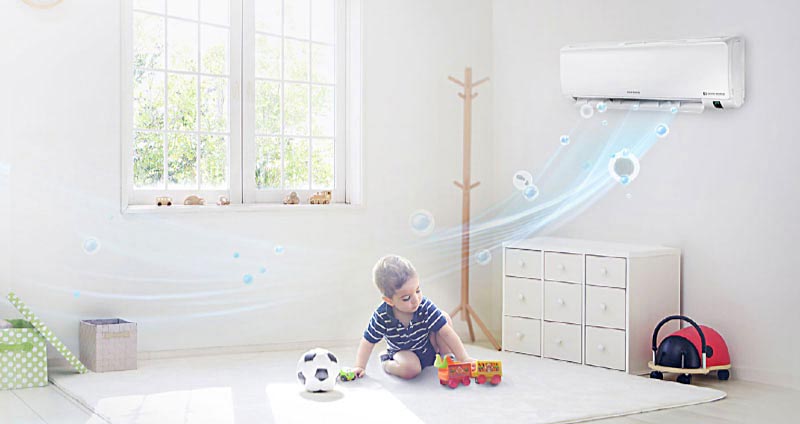 Những công nghệ lọc không khí của máy lạnh Samsung giúp loại bỏ 99% virus, vi khuẩn và bụi siêu mịn