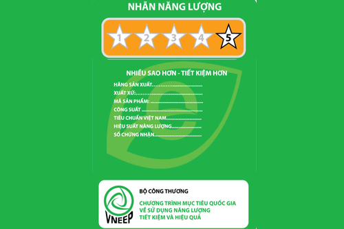 Nhãn năng lượng những thông tin cần biết