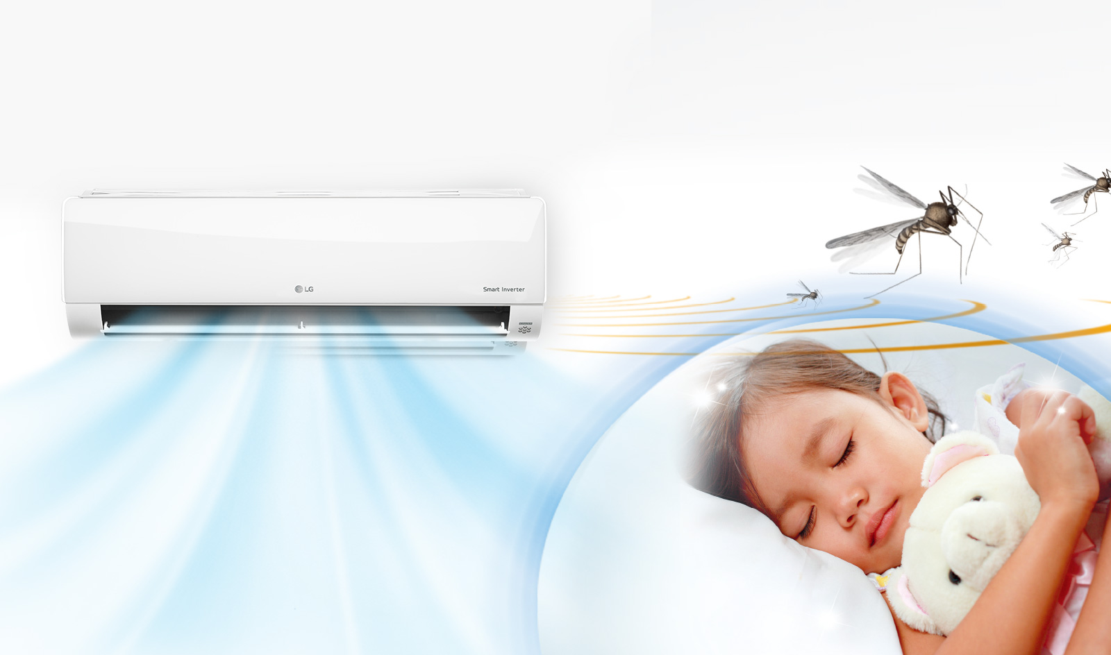 Tính năng đuổi muỗi bằng máy lạnh bạn có biết?