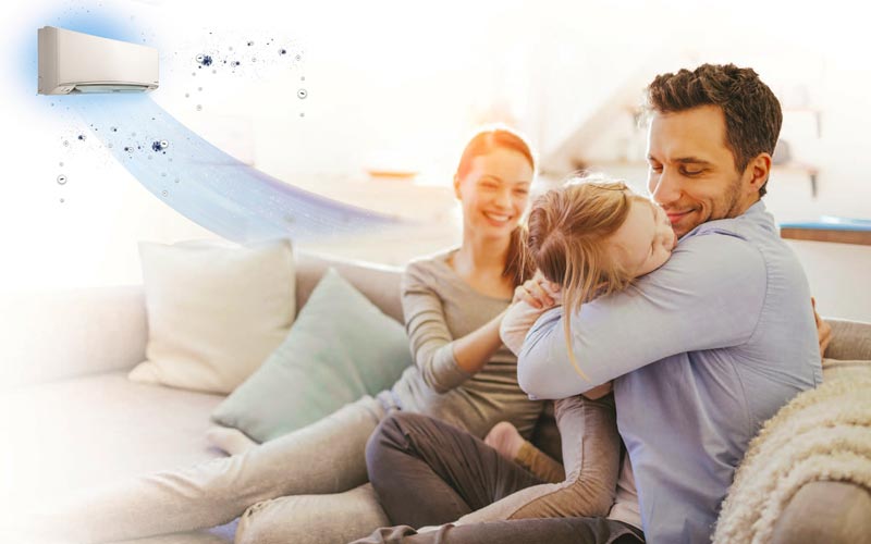 Công nghệ Nanoe-G của Panasonic lọc khuẩn ưu việt, sạch bụi bẩn 
