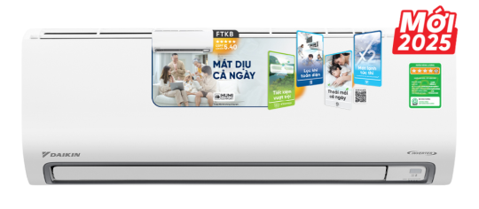 Máy lạnh Daikin inverter FTKB25ZVMV - 1HP