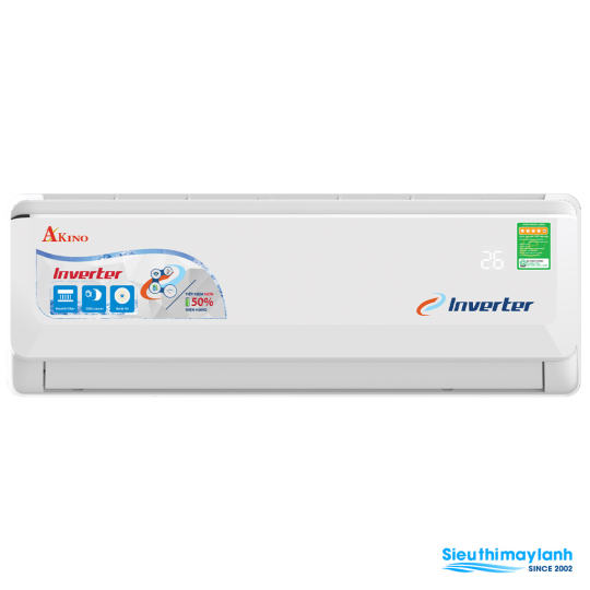 Máy lạnh Akino AKN-9CINV1FA 1.0 HP (1 Ngựa) Inverter