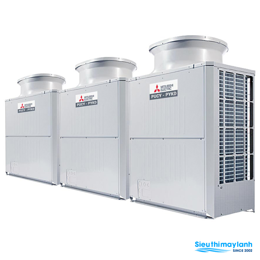 Tổ hợp dàn nóng giải nhiệt gió Mitsubishi Electric Inverter 54.0 HP (54 Ngựa) PUCY-P1350YSKD (-BS) (PUCY-P450YKD.TH + PUCY-P450YKD.TH + PUCY-P450YKD.TH)