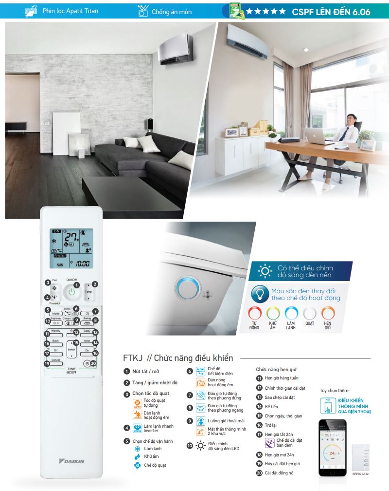 May_lanh_daikin_inverter_cao_cap_sang_trong_ftjk_tinh_nang