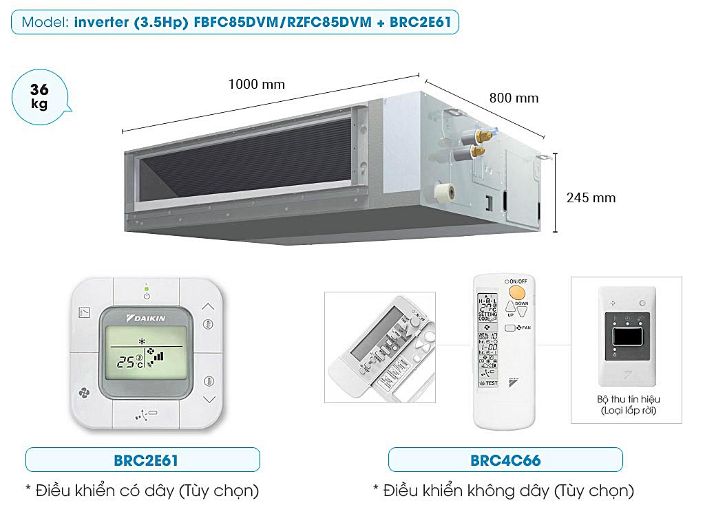 may-lanh-giau-tran-noi-ong-gio-daikin-inverter-35hp-fbfc85dvmrzfc85dvm-brc2e61-kich-thuoc