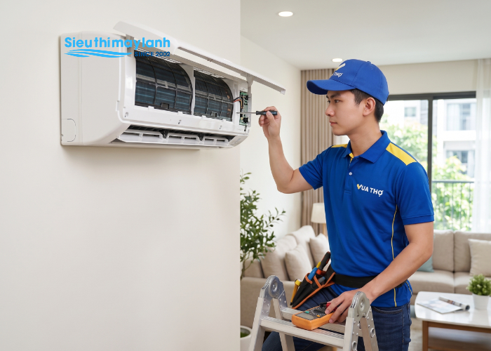 Sửa Máy Lạnh Hết Bao Nhiêu Tiền?