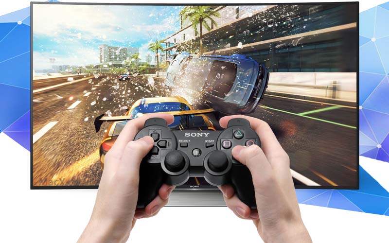 Android Tivi Cong Sony 65 inch KD-65S8500D - Kết nối tay cầm chơi game Android Tivi Cong Sony 65 inch KD-65S8500D - Kết nối tay cầm chơi game