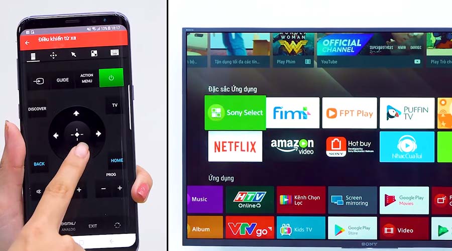 Android Tivi OLED Sony 4K 55 inch KD-55A9F Android Tivi OLED Sony 4K 55 inch KD-55A9F