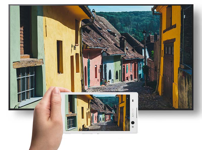Android Tivi Sony 43 inch KD-43X8000E - Chiếu màn hình điện thoại lên tivi Android Tivi Sony 43 inch KD-43X8000E - Chiếu màn hình điện thoại lên tivi