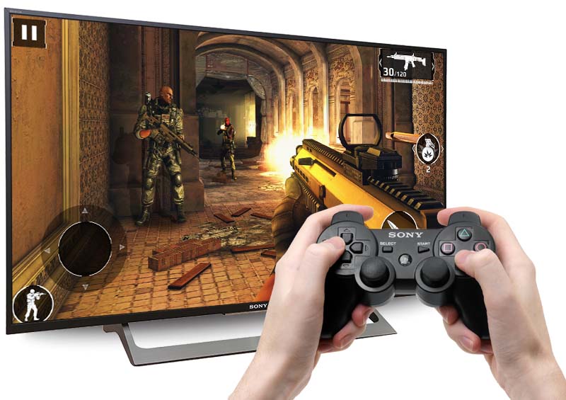 Android Tivi Sony 43 inch KD-43X8000E - Kết nối tay game Android Tivi Sony 43 inch KD-43X8000E - Kết nối tay game
