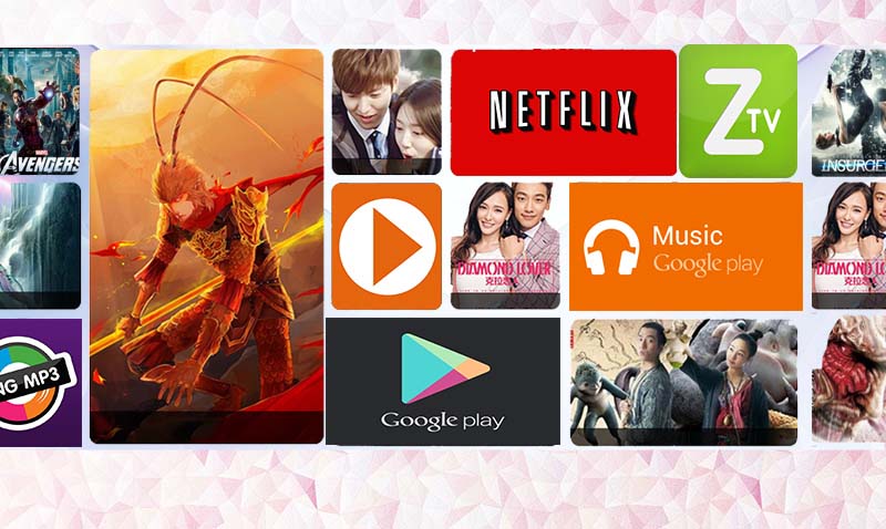 Smart Tivi Sony 55 inch KD-55X9300D - Ứng dụng trên tivi Smart Tivi Sony 55 inch KD-55X9300D - Ứng dụng trên tivi