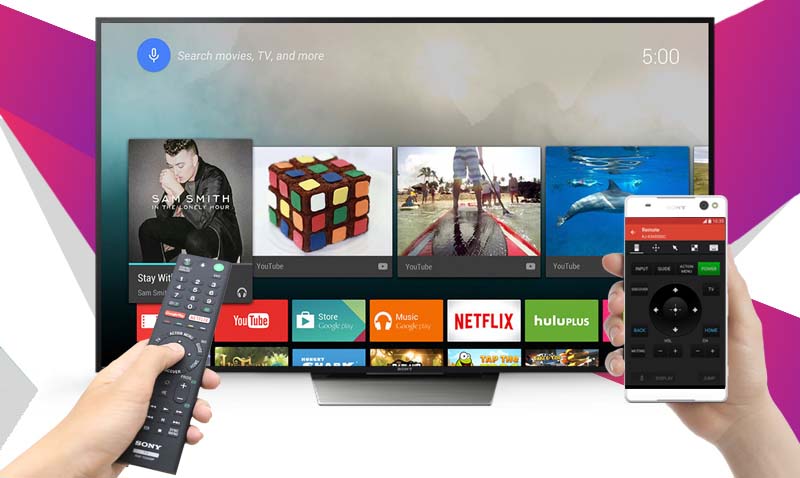 Android Tivi Sony 65 inch KD-65X8500D - Điều khiển tivi bằng điện thoại Android Tivi Sony 65 inch KD-65X8500D - Điều khiển tivi bằng điện thoại