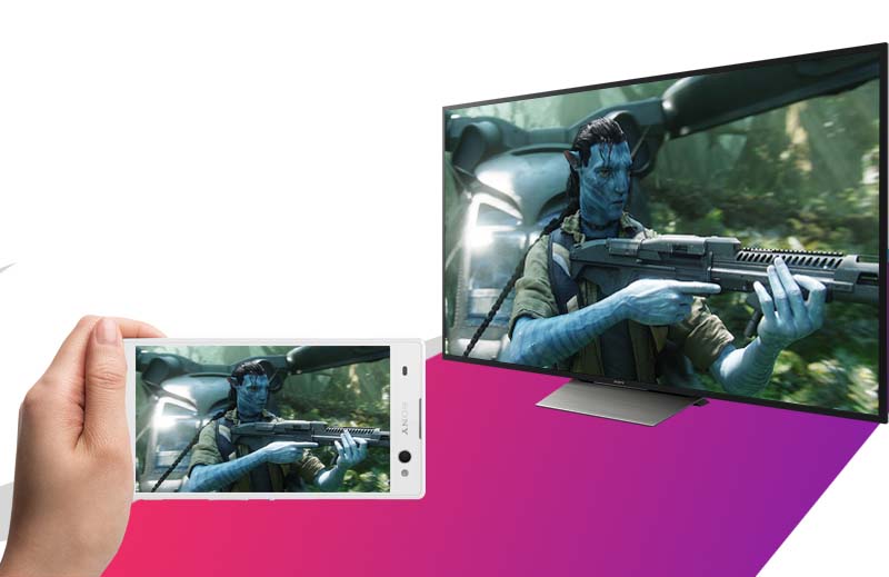 Android Tivi Sony 65 inch KD-65X8500D - Chiếu màn hình điện thoại lên tivi Android Tivi Sony 65 inch KD-65X8500D - Chiếu màn hình điện thoại lên tivi