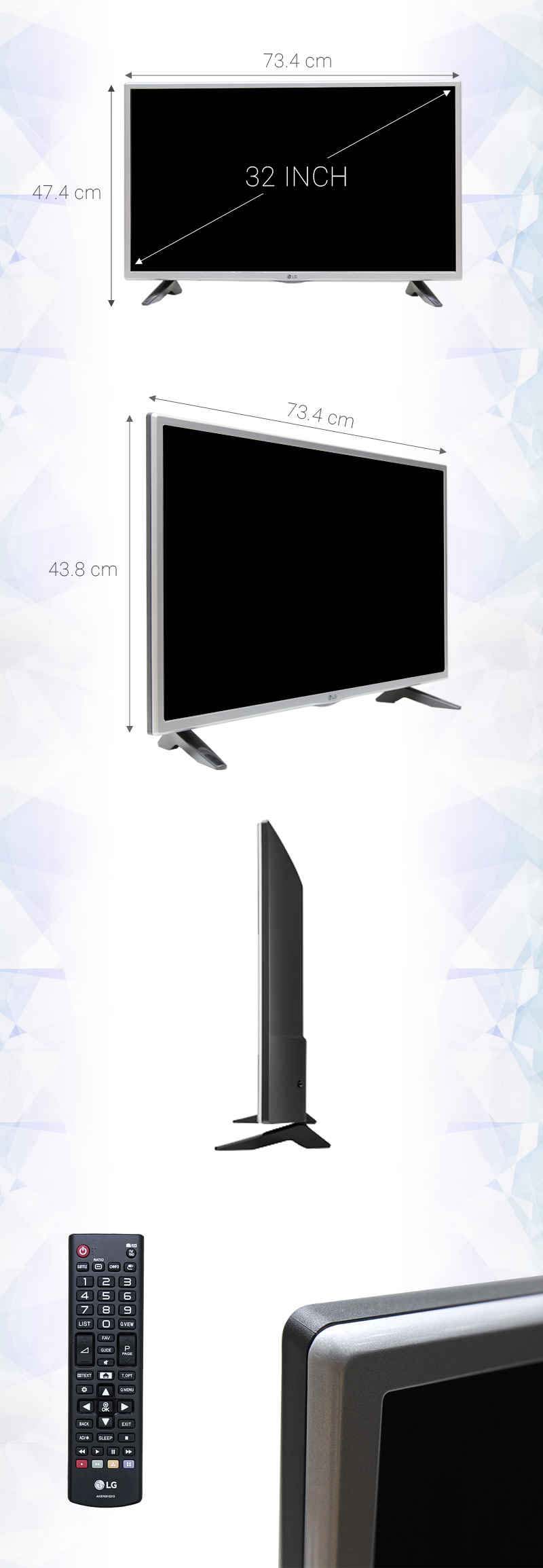 Internet Tivi 32 inch LG 32LH570D Internet Tivi 32 inch LG 32LH570D