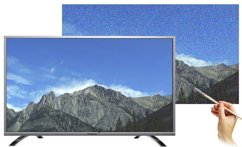 Internet Tivi Panasonic 43 inch TH-43DX400V - Khử nhoè, khử nhiễu Internet Tivi Panasonic 43 inch TH-43DX400V - Khử nhoè, khử nhiễu