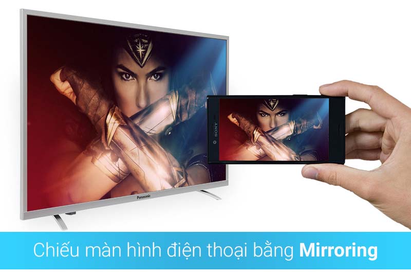 Chiếu màn hình điện thoại lên tivi qua tính năng Mirroring Chiếu màn hình điện thoại lên tivi qua tính năng Mirroring