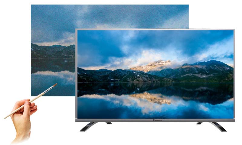 Internet Tivi Panasonic 49 inch TH-49DX400V - Công nghệ giảm nhoè Internet Tivi Panasonic 49 inch TH-49DX400V - Công nghệ giảm nhoè