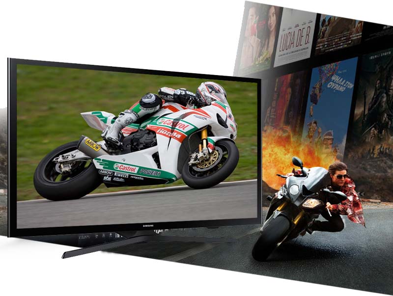 Internet Tivi Samsung 48 inch UA48J5200 - Hình ảnh chuyển động nhanh không bị giật hình với tần số quét 100 Hz Internet Tivi Samsung 48 inch UA48J5200 - Hình ảnh chuyển động nhanh không bị giật hình với tần số quét 100 Hz
