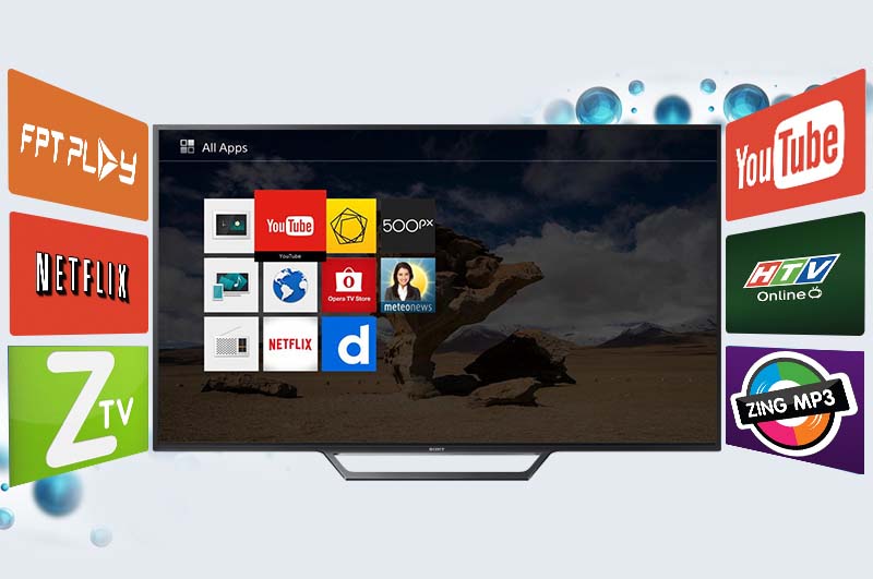 Internet Tivi Sony 40 inch KDL-40W650D - Ứng dụng Internet Tivi Sony 40 inch KDL-40W650D - Ứng dụng