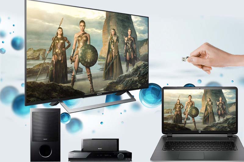 Internet Tivi Sony 43 inch KDL-43W750E - Đa dạng cổng kết nối Internet Tivi Sony 43 inch KDL-43W750E - Đa dạng cổng kết nối