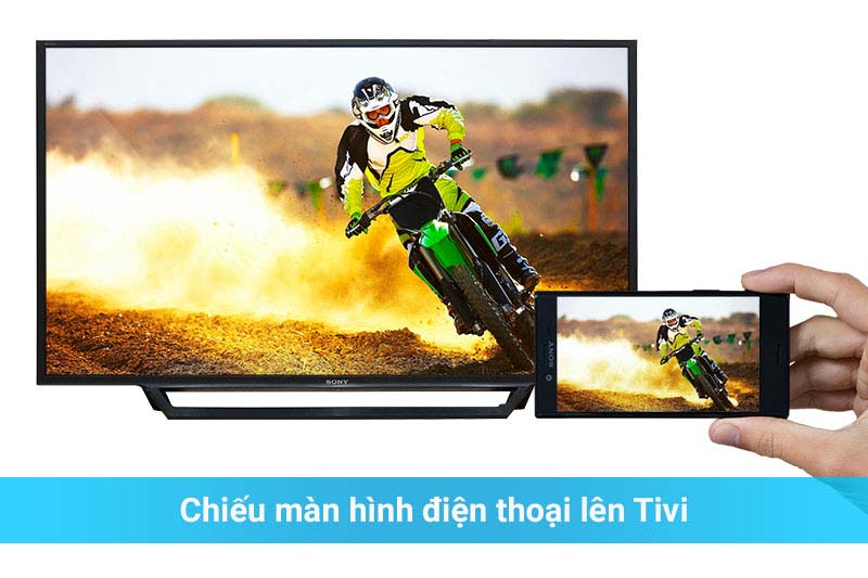 Chiếu màn hình điện thoại, máy tính bảng lên tivi Chiếu màn hình điện thoại, máy tính bảng lên tivi