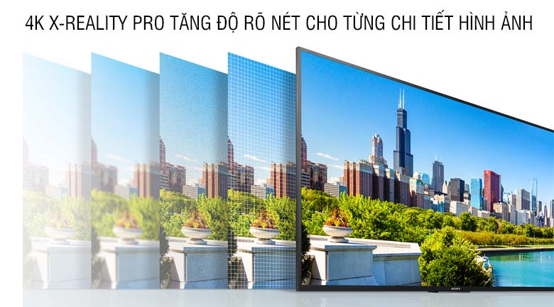 4K X-Reality Pro tăng độ rõ nét 4K X-Reality Pro tăng độ rõ nét