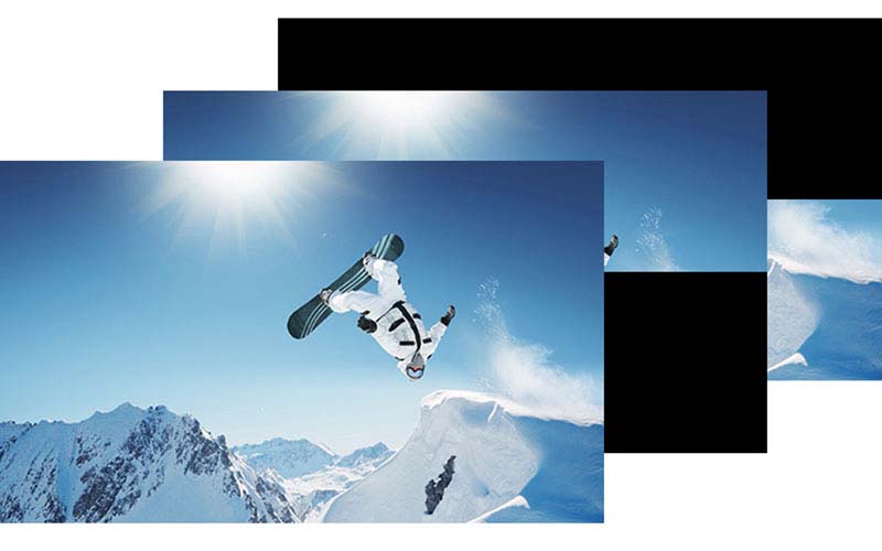 Công nghệ quét hình MotionflowXR 200 Hz Công nghệ quét hình MotionflowXR 200 Hz