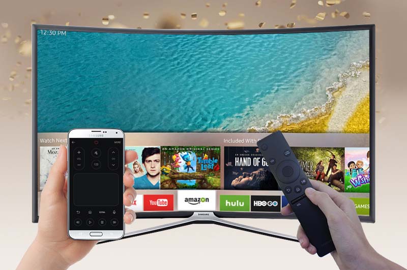 Smart Tivi Cong Samsung 49 inch UA49K6300 - Điều khiển tivi bằng điện thoại Smart Tivi Cong Samsung 49 inch UA49K6300 - Điều khiển tivi bằng điện thoại