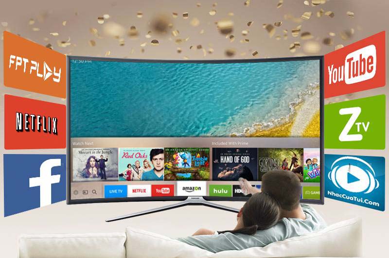 Smart Tivi cong Samsung 55 inch UA55K6300-Tizen Smart Tivi cong Samsung 55 inch UA55K6300-Tizen