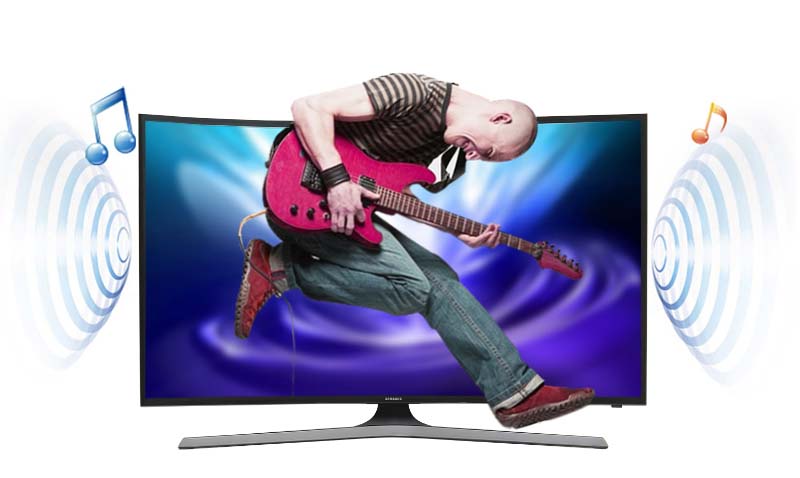 Smart Tivi Cong Samsung 55 inch UA55KU6100 - Âm thanh bùng nổ Smart Tivi Cong Samsung 55 inch UA55KU6100 - Âm thanh bùng nổ