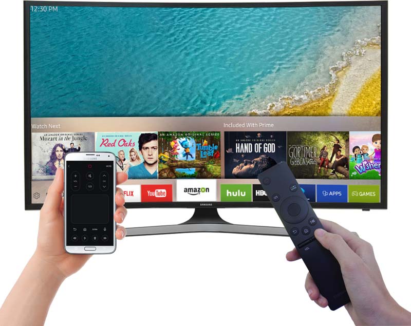Smart Tivi Samsung 55 inch UA55KU6100 - Điều khiển tivi bằng điện thoại Smart Tivi Samsung 55 inch UA55KU6100 - Điều khiển tivi bằng điện thoại