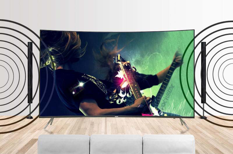 Smart Tivi Cong Samsung 55 inch UA55MU8000 - Âm thanh vang dội Smart Tivi Cong Samsung 55 inch UA55MU8000 - Âm thanh vang dội