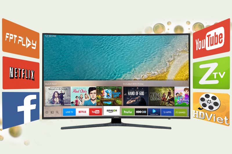 Smart Tivi Cong Samsung 65 inch UA65KU6500 - Ứng dụng Smart Tivi Cong Samsung 65 inch UA65KU6500 - Ứng dụng
