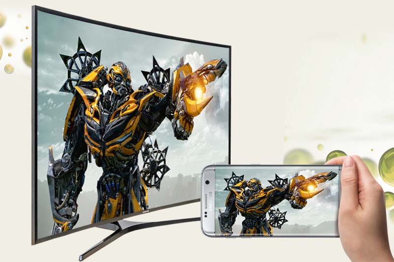 Smart Tivi Cong Samsung 65 inch UA65KU6500 - Chiếu màn hình điện thoại lên tivi Smart Tivi Cong Samsung 65 inch UA65KU6500 - Chiếu màn hình điện thoại lên tivi