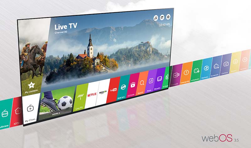Giao diện Web OS thân thiện Giao diện Web OS thân thiện